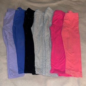 Size 3T little girls bundle of leggings